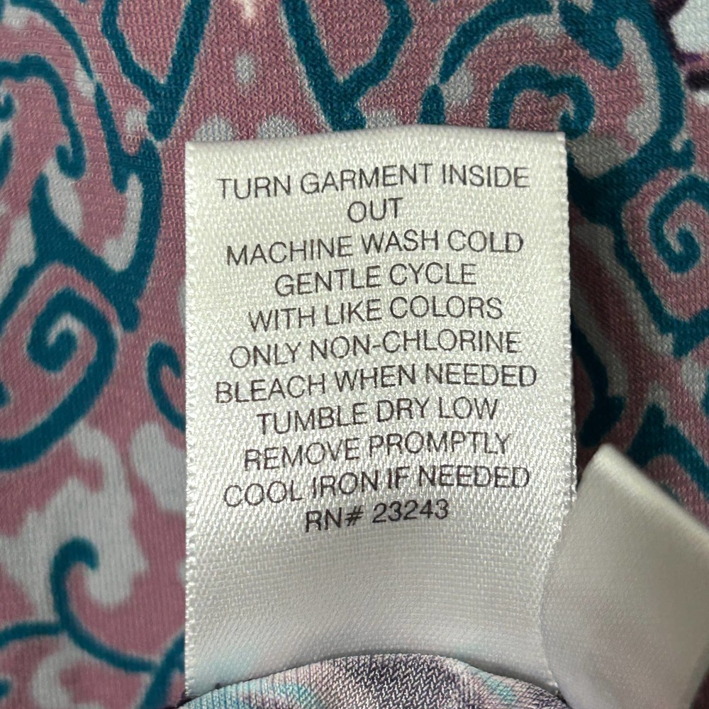 New York and Company The Bohemian Ornate Print Maxi Dress Blue Lyrics Small - Picture 8 of 16